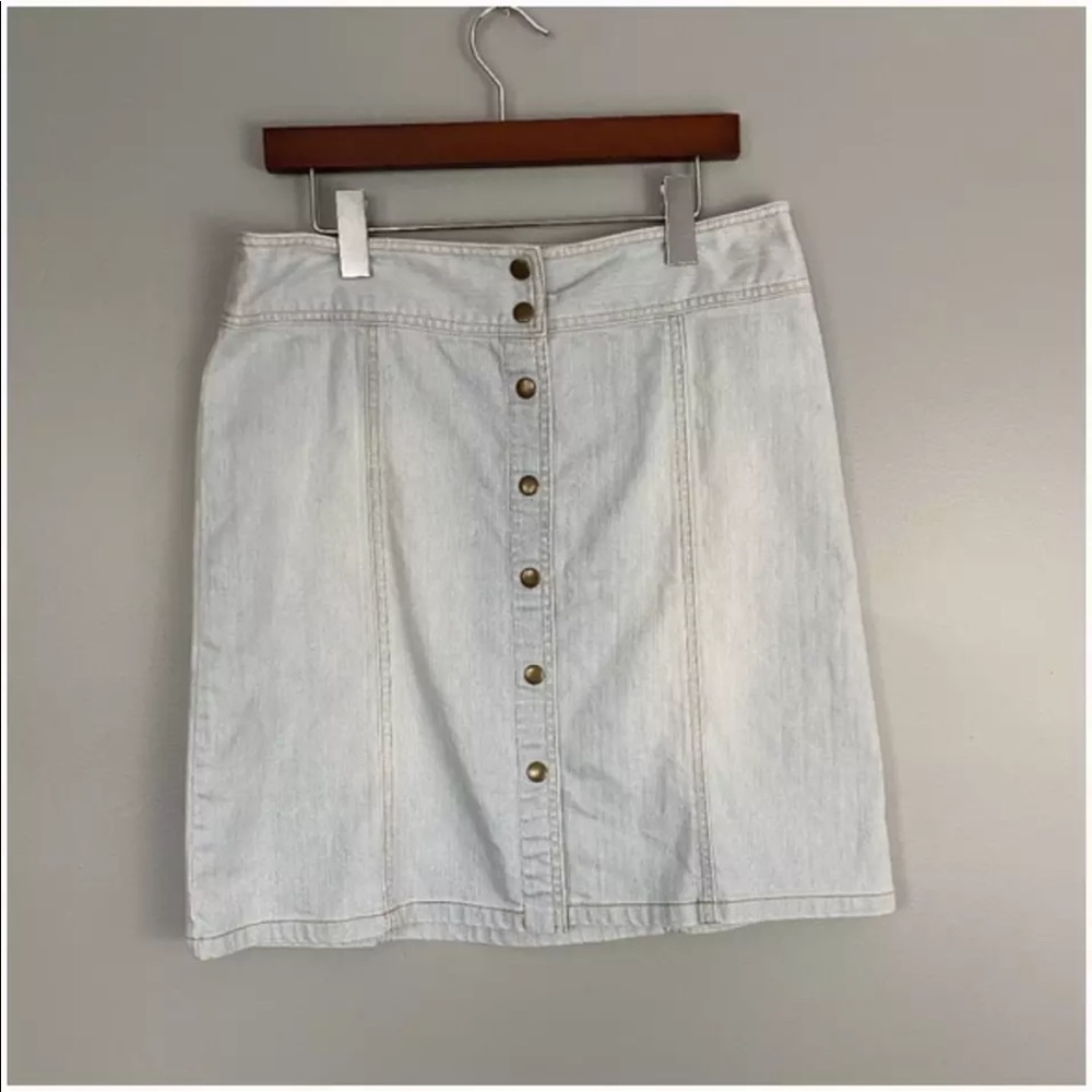 Theory Denim Skirt